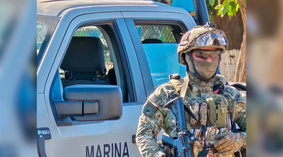 Elemento de la Marina Armada en Sinaloa
