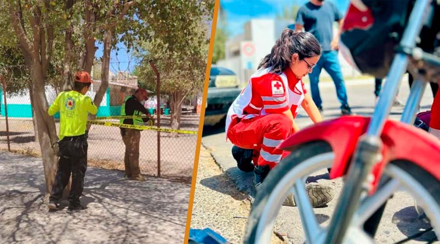 Elementos de Protección Civil y Cruz Roja Mexicana atienden emergencias en Guasave