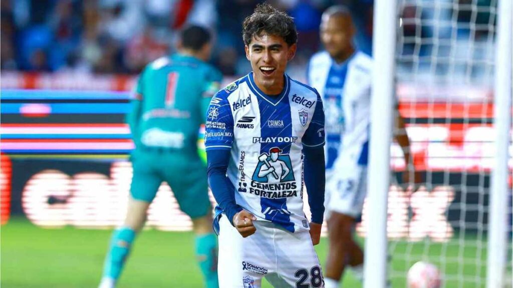 Elías Montiel marcó el gol del empate para el Pachuca