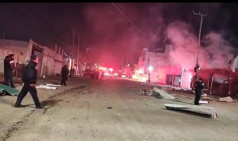Explosión de gasera en Chalco