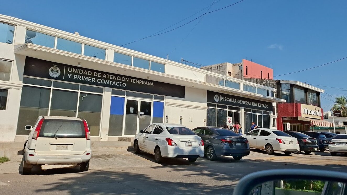 Instalaciones de la Fiscalía General del Estado en Sinaloa