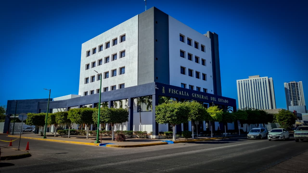 Fachada de la Fiscalía General del Estado de Sinaloa