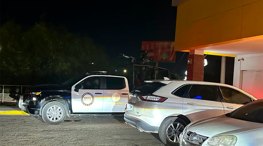Esta fue una de las imágenes que circularon con la presencia de las Fuerzas Federales