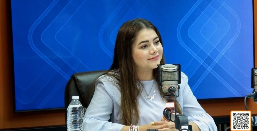 Guadalupe Cázares Gallegos en entrevista
