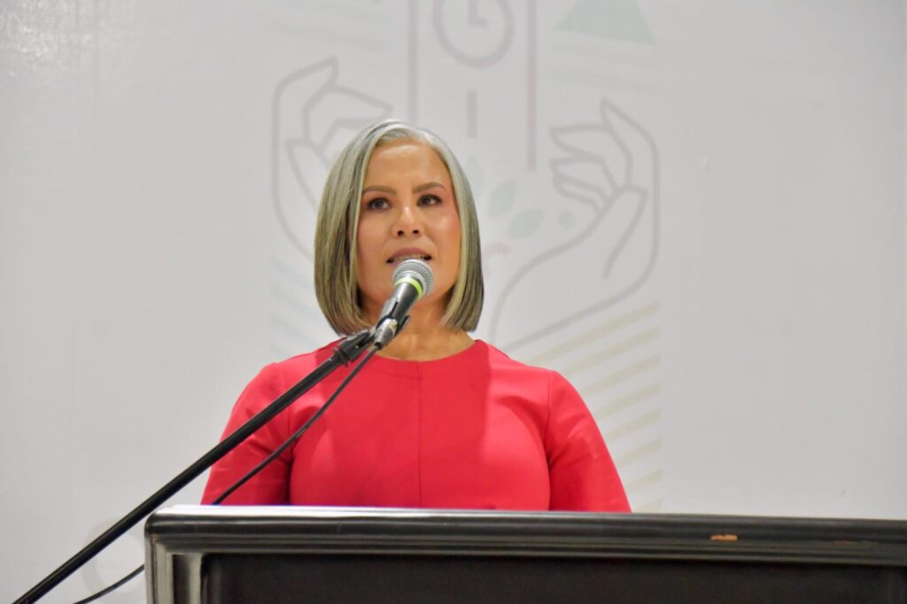 Guadalupe López González, alcaldesa del municipio de Salvador Alvarado
