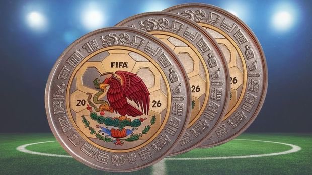Monedas conmemorativas del mundial 2026