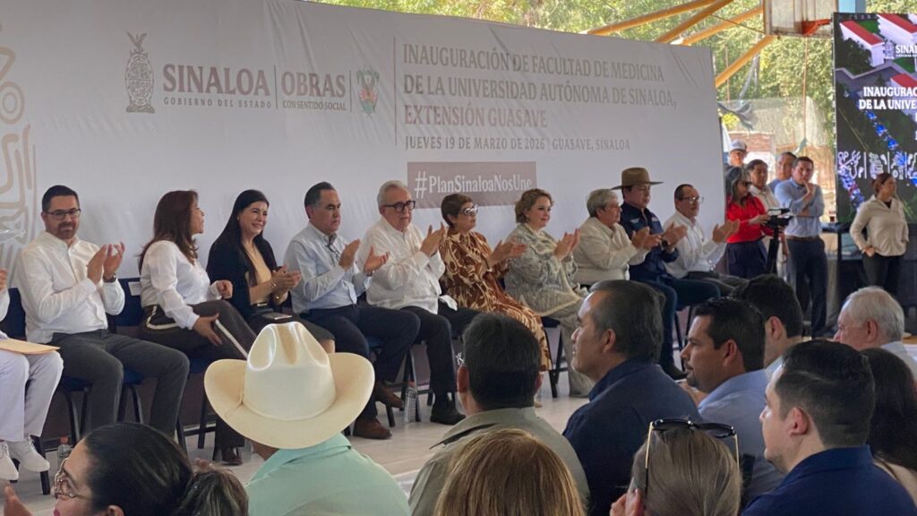 Inauguración de la Facultad de Medicina de la UAS en Guasave