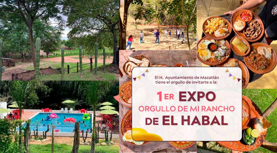 Imágenes de El Habal, Sinaloa, junto a convocatoria de expo rural en la región
