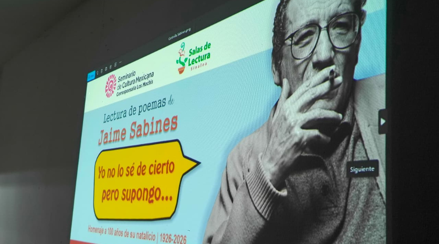 Seminario de Cultura Mexicana realiza homenaje a Jaime Sabines