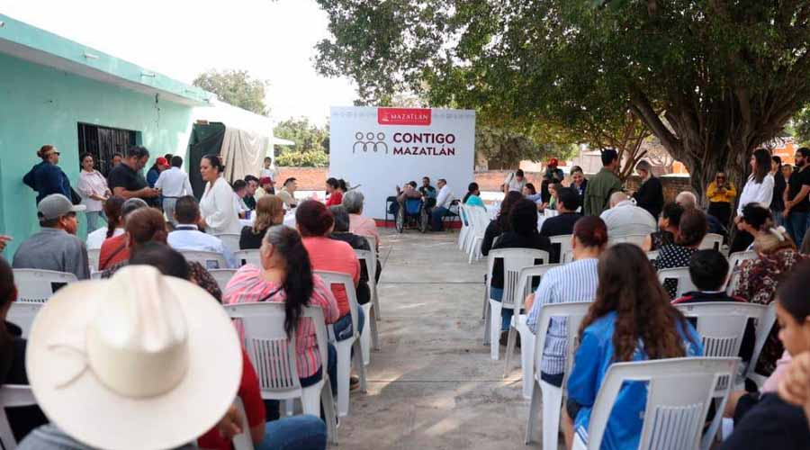 Jornada del programa Contigo Mazatlán