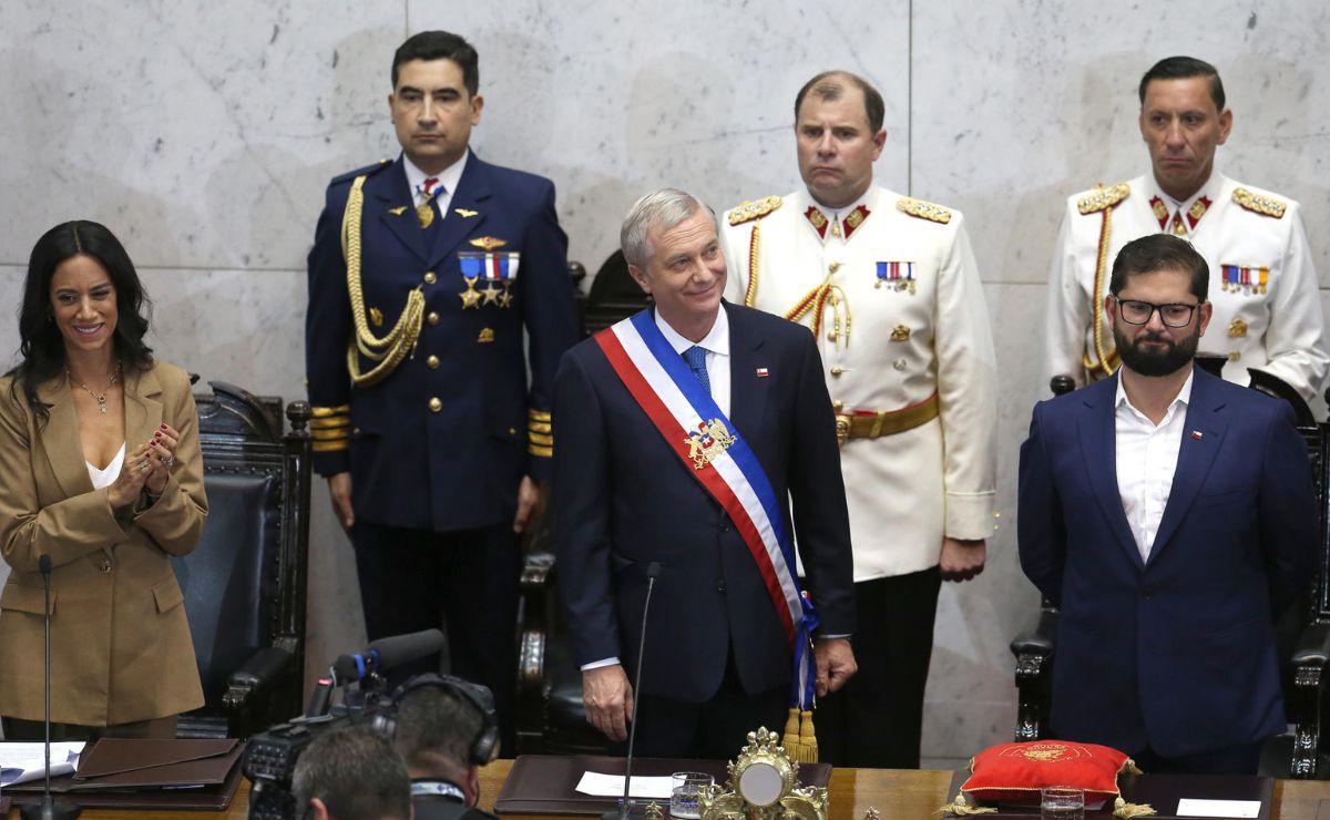 José Antonio Kast es investido como presidente de Chile