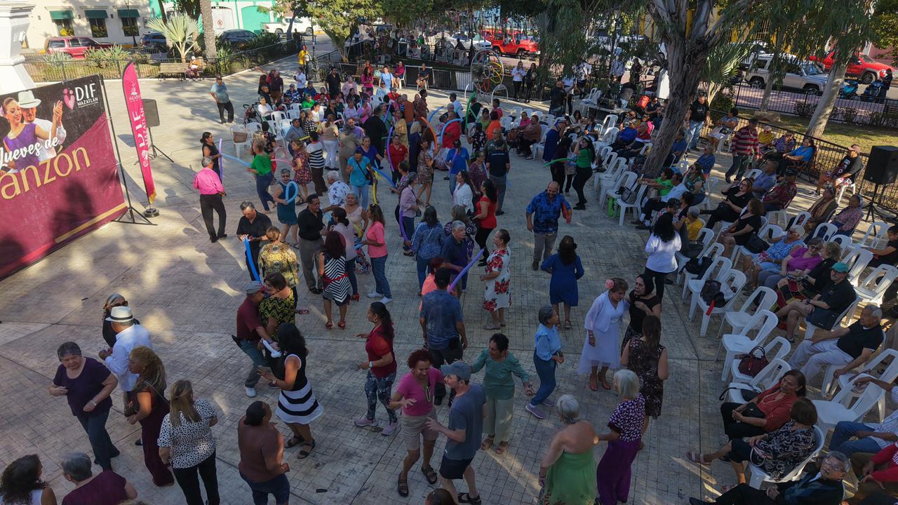 Evento Jueves de Danzón, en Mazatlán