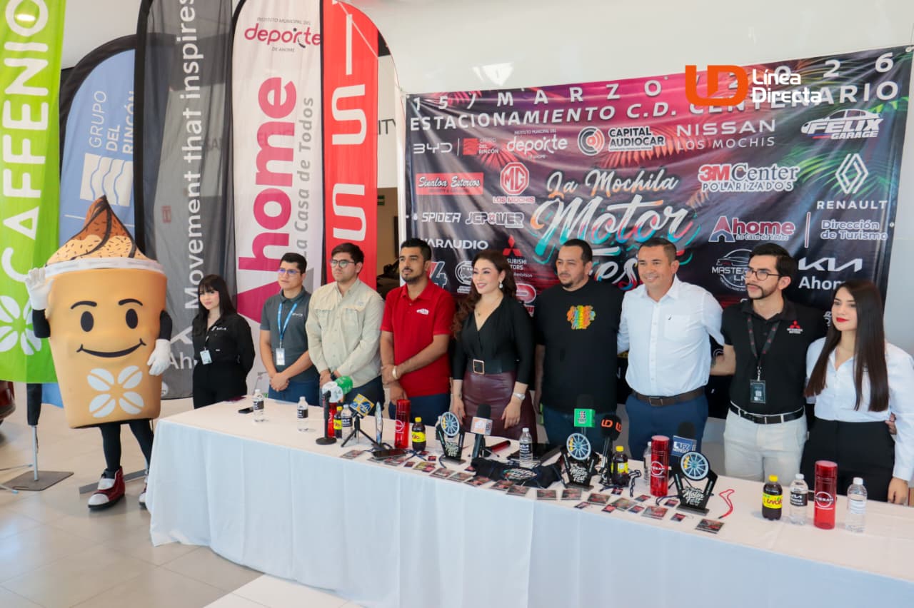 Presentan La Mochila Motor Fest Tour 2026