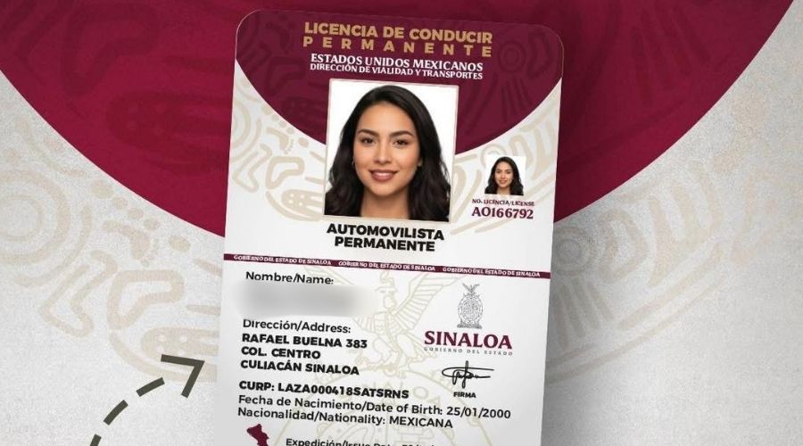 Licencia Permanente Sinaloa