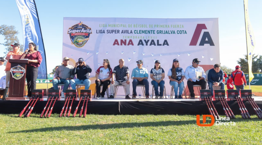 Presentación de temporada de la Liga de Beisbol Súper Ávila Clemente Grijalva Cota