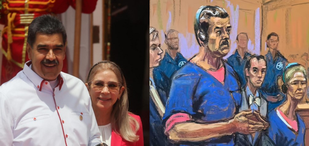 Nicolás Maduro y su esposa, Cilia Flores, envían mensajes desde prisión: 
