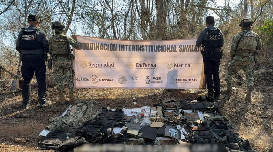 Marina asegura armamento y municiones tras inspeccionar vehículo con reporte de robo