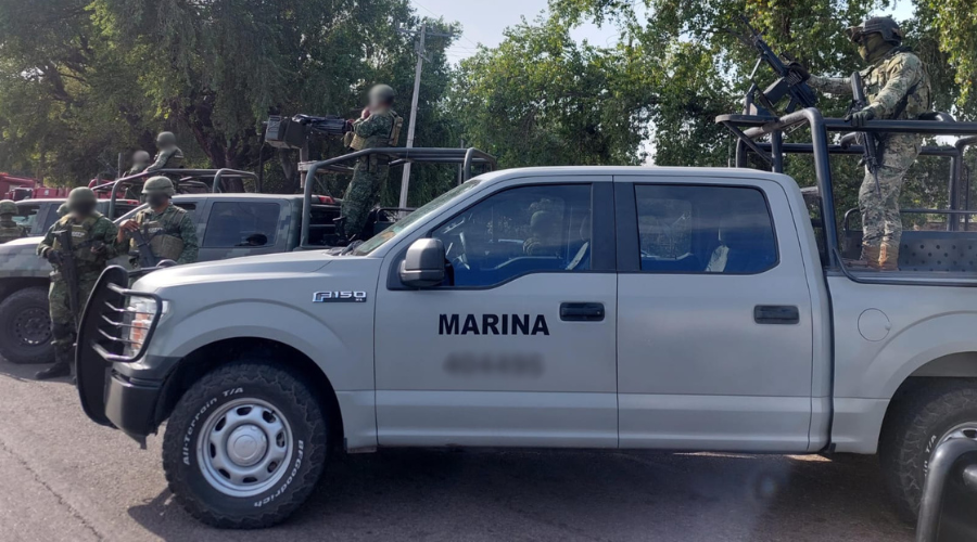 Elementos de la Secretaría de la Marina