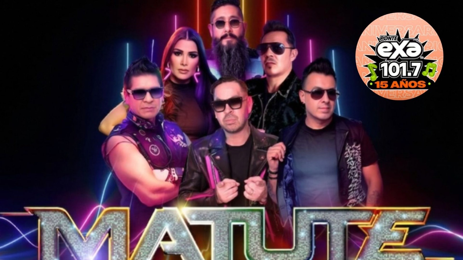 Banner promocional de Matute con log de exa