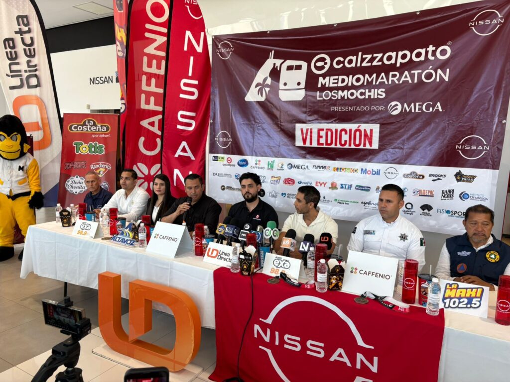 Conferencia de prensa del Medio Maratón Los Mochis Calzzapato 2026