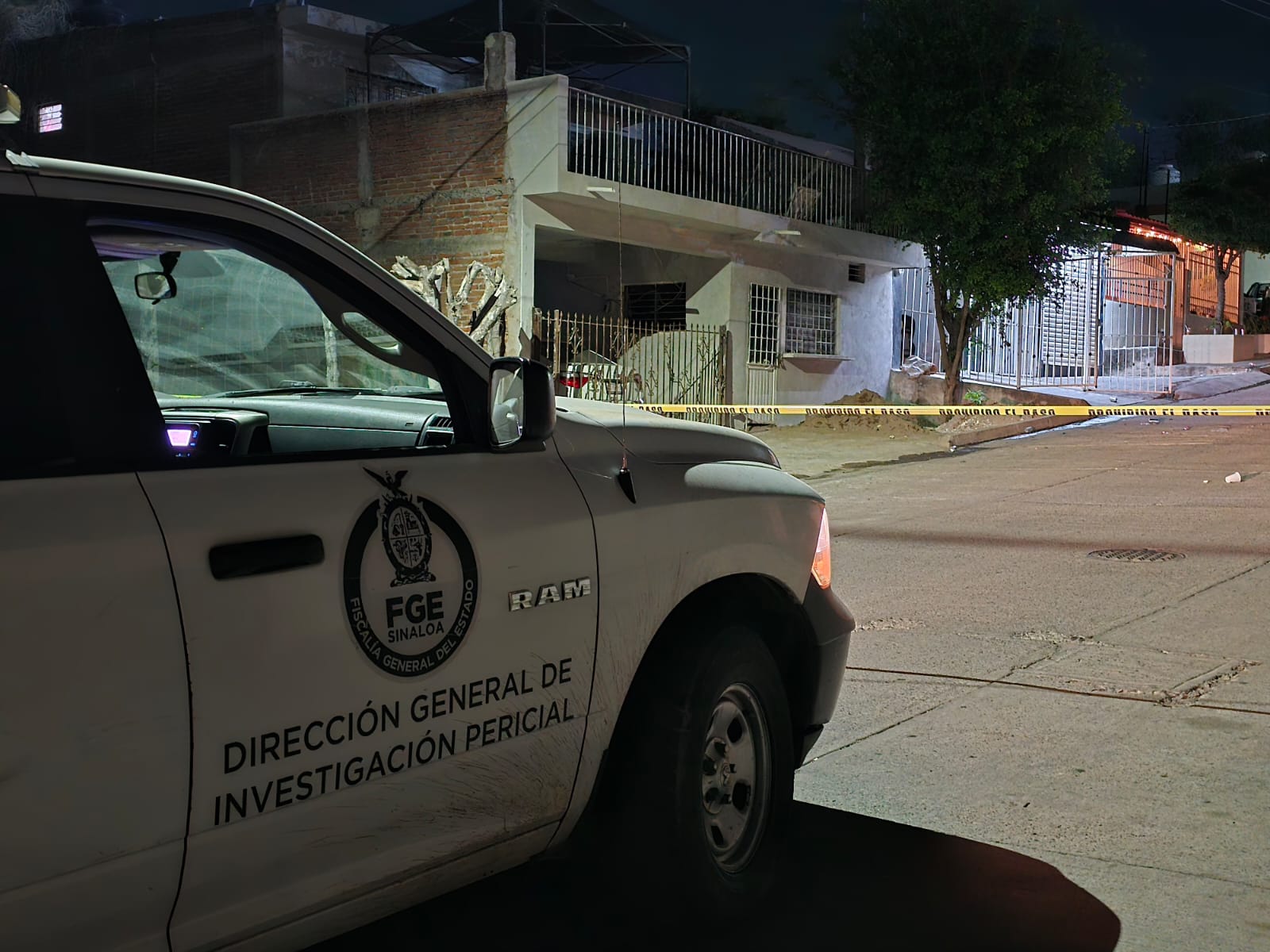 Unidad de investigación de la FGE atiende reporte de ataque armado en Culiacán, Sinaloa