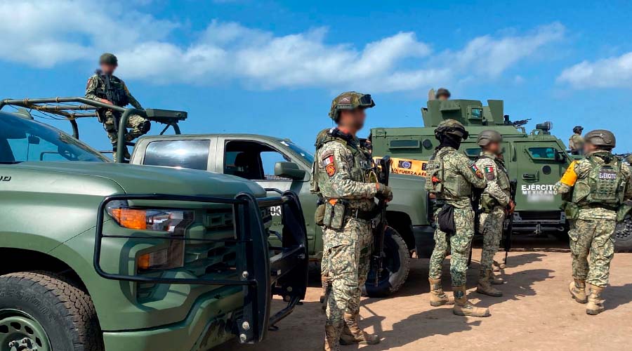 Elementos del Ejército Mexicano que participarán en operativo de Semana Santa