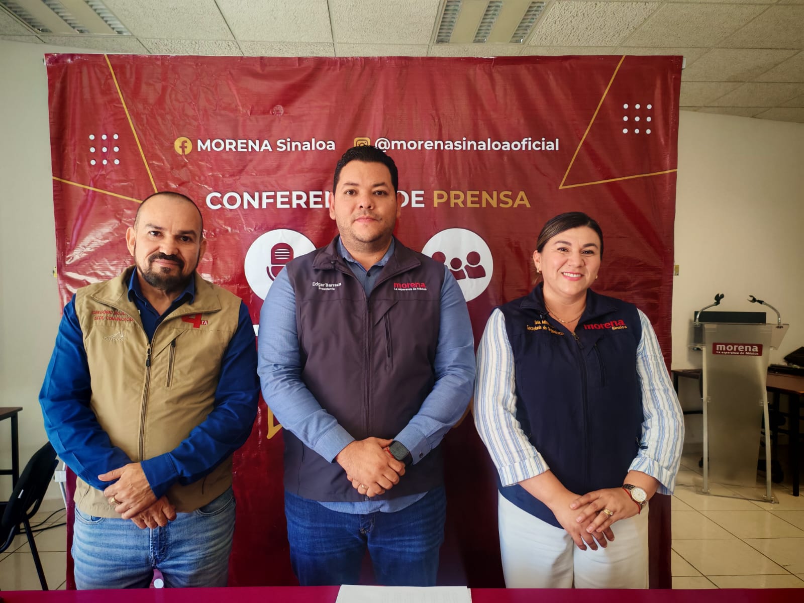 Descartan sueldos de lujo y dirigente y secretaria revelan su salario