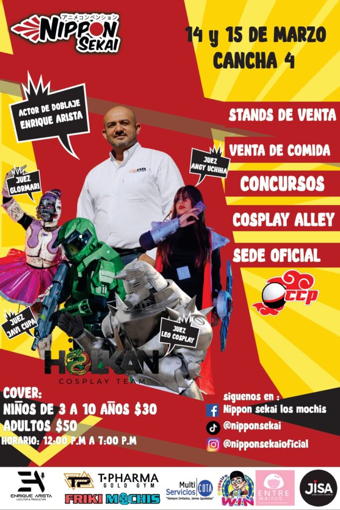 Invitación de Nippon Sekai en Los Mochis