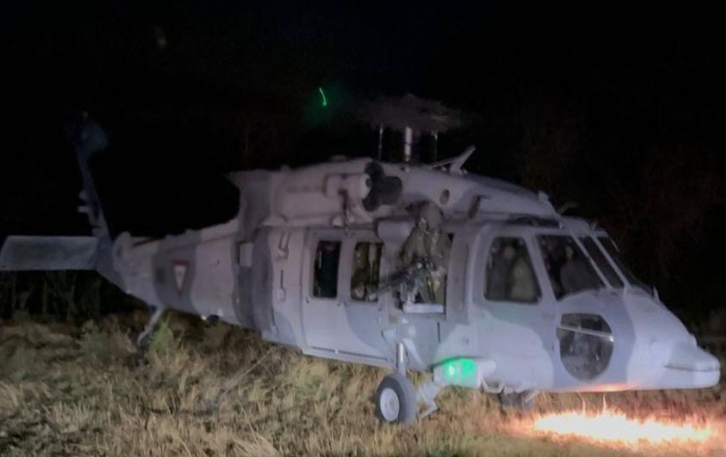 Continúan recorridos aéreos del Ejército