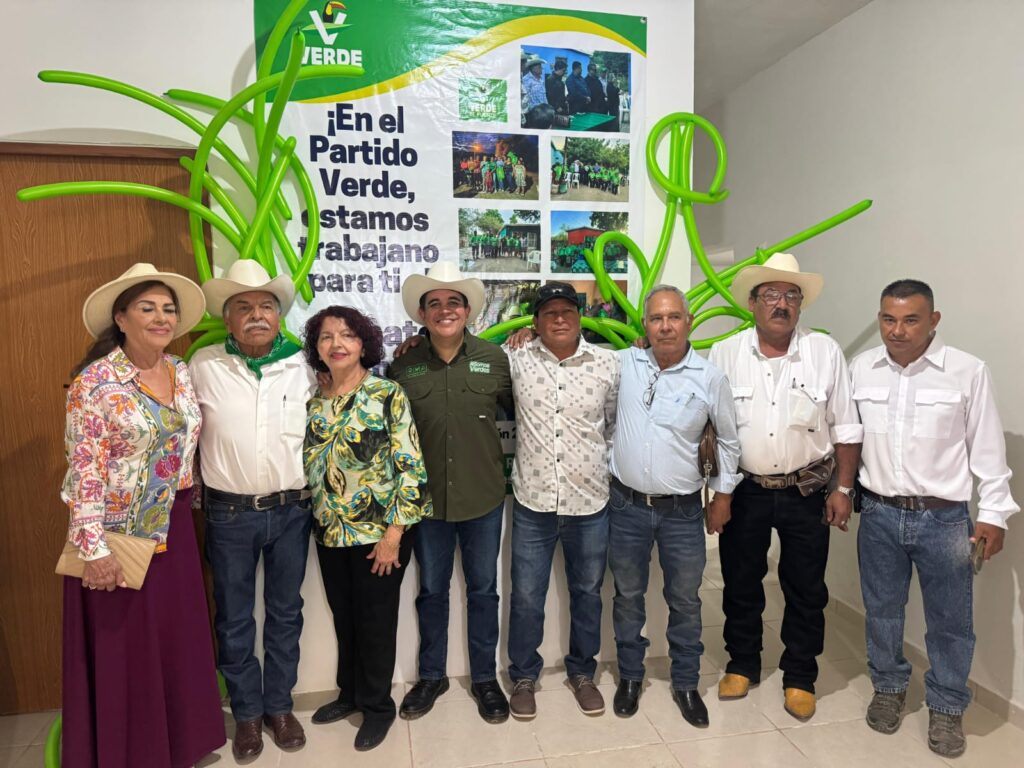 Partido Verde inauguran nuevas oficinas en El Fuerte