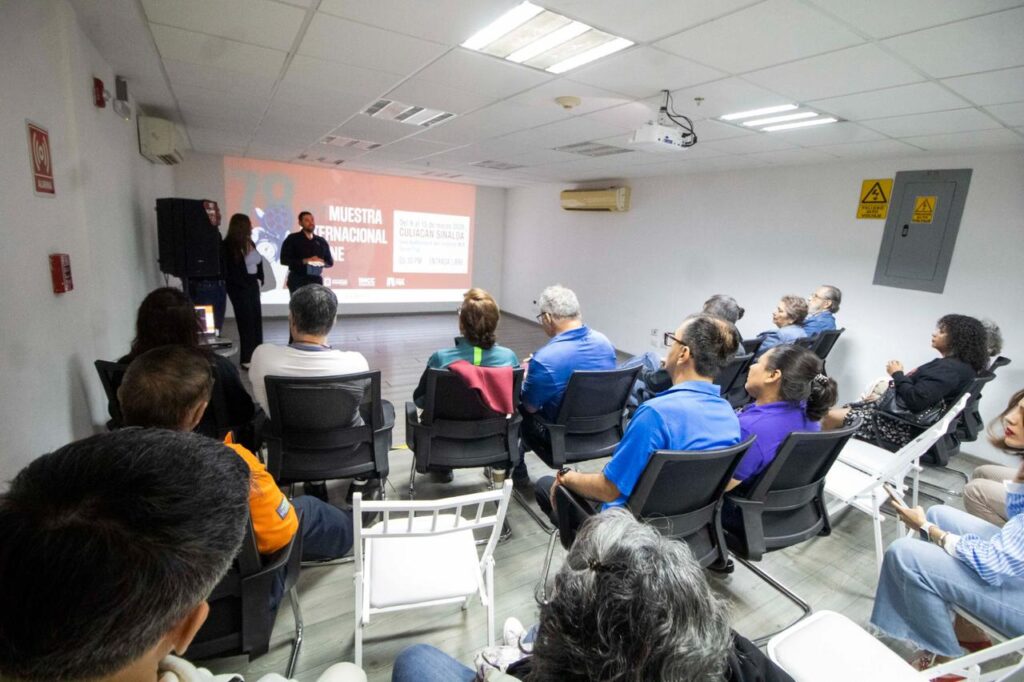 Exposición sobre muestra internacional de peliculas
