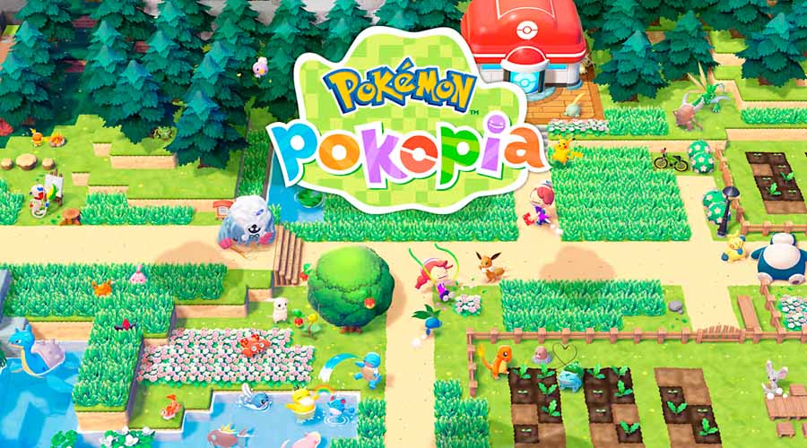 Gráfico oficial del videojuego Pokemon Pokopia, para la Nintendo Switch 2