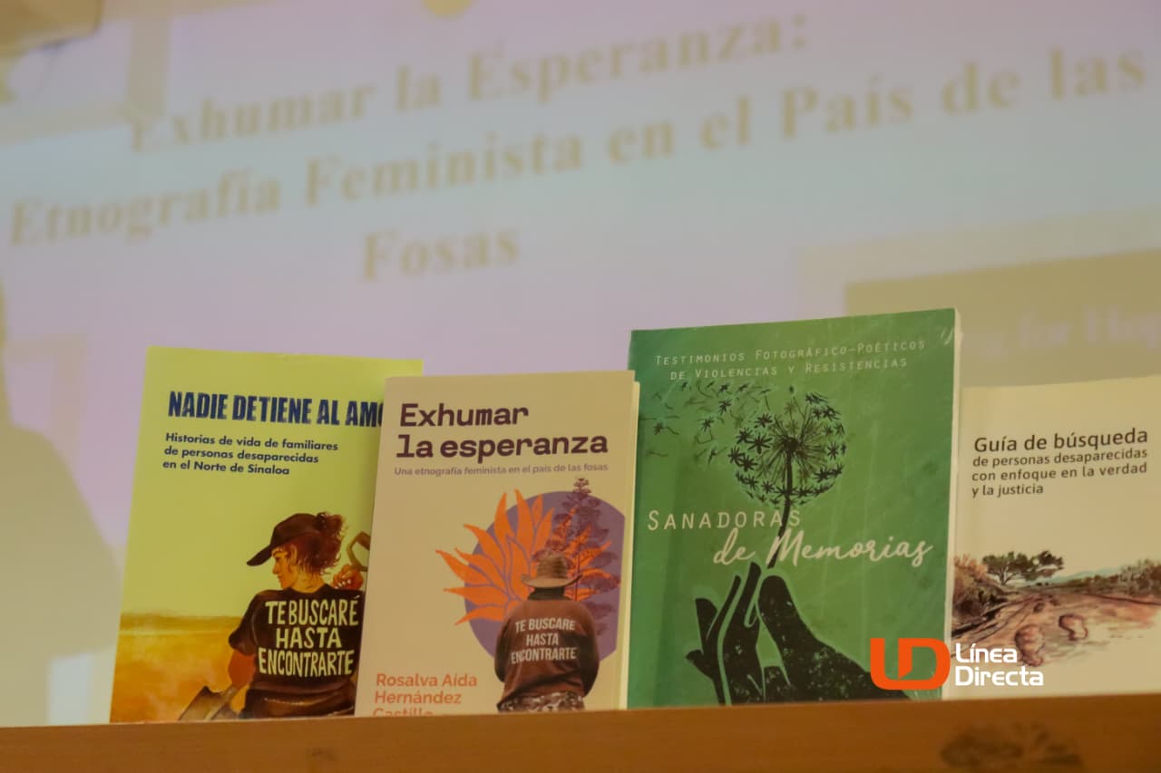 Presentación del libro Exhumar la Esperanza, en Los Mochis