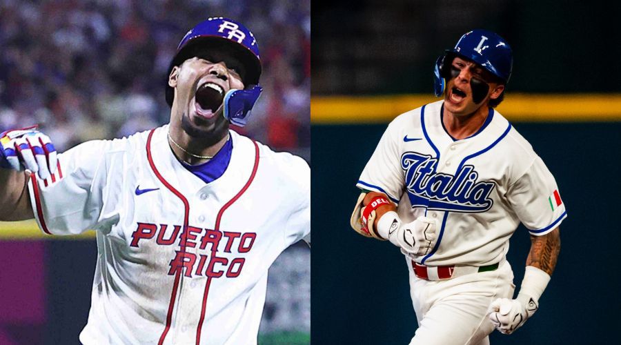 Jugadores de Puerto Rico e Italia, en Clásico Mundial de Beisbol