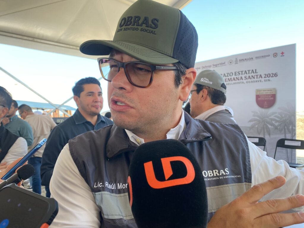 Raúl Montero Zamudio, secretario de obras públicas en Sinaloa