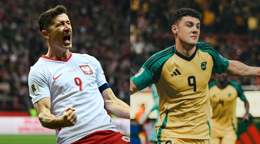Jugadores de República Checa y Dinamarca.