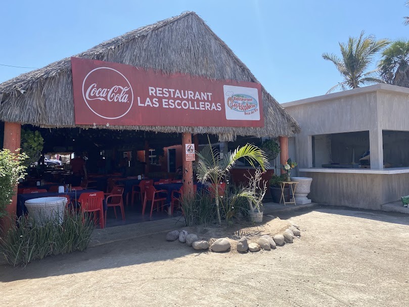 Palapa de restaurante de mariscos en Guasave
