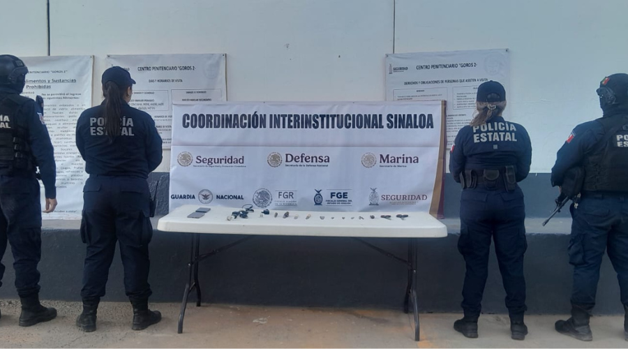Fuerzas federales revisaron al área femenil del Centro Penitenciario Goros II