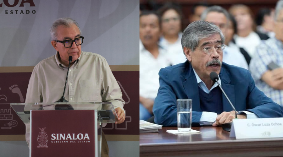 Rubén Rocha Moya y Óscar Loza Ochoa.