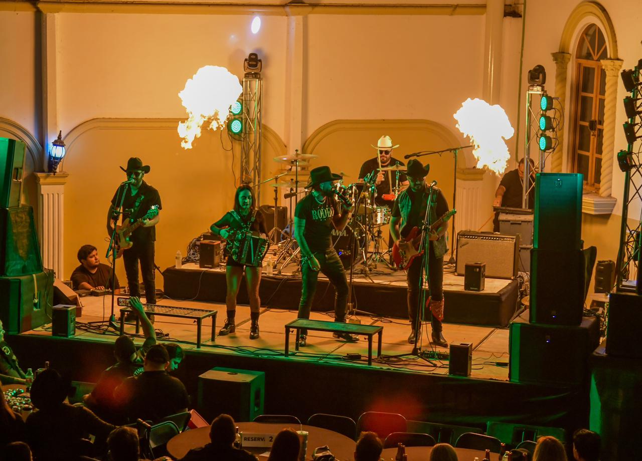 Evento Rock con Causa Pro Bomberos, en Guamúchil