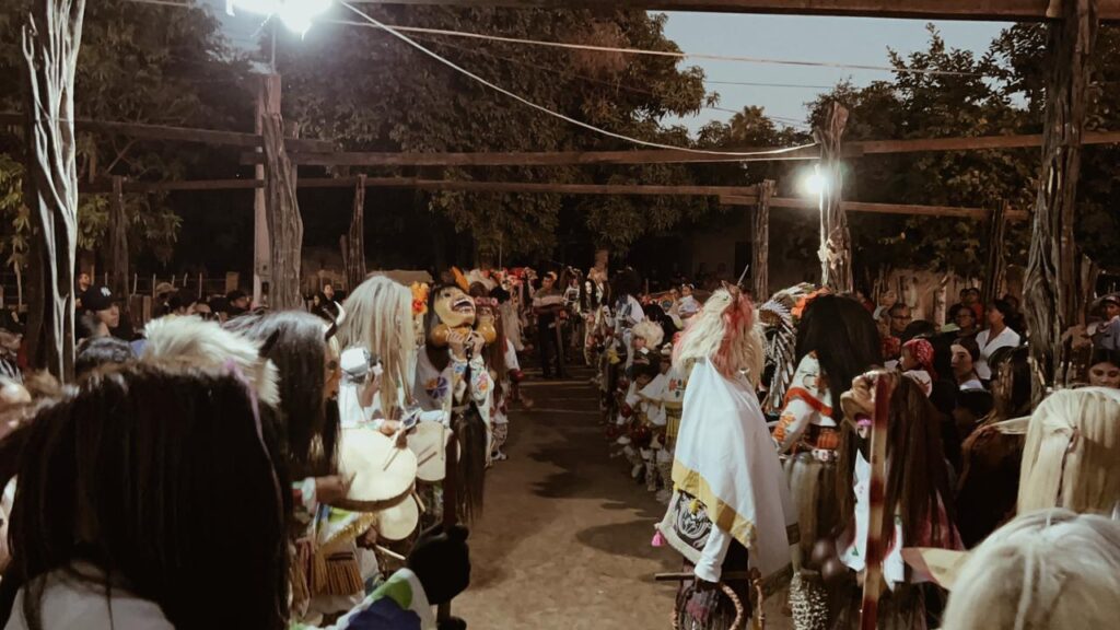 Festejos de la cultura Yoreme en Guasave