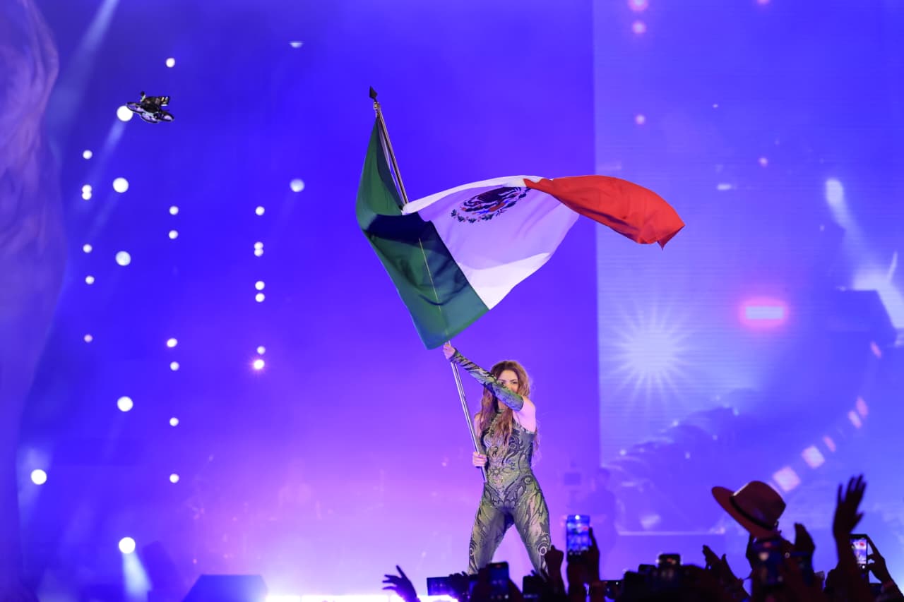 Shakira dedica mensaje tras batir récord de asistencia en el Zócalo: 
