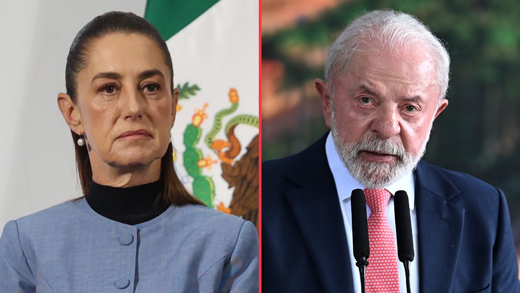 Sheinbaum acepta visita a Brasil tras conversación telefónica con el presidente Lula da Silva