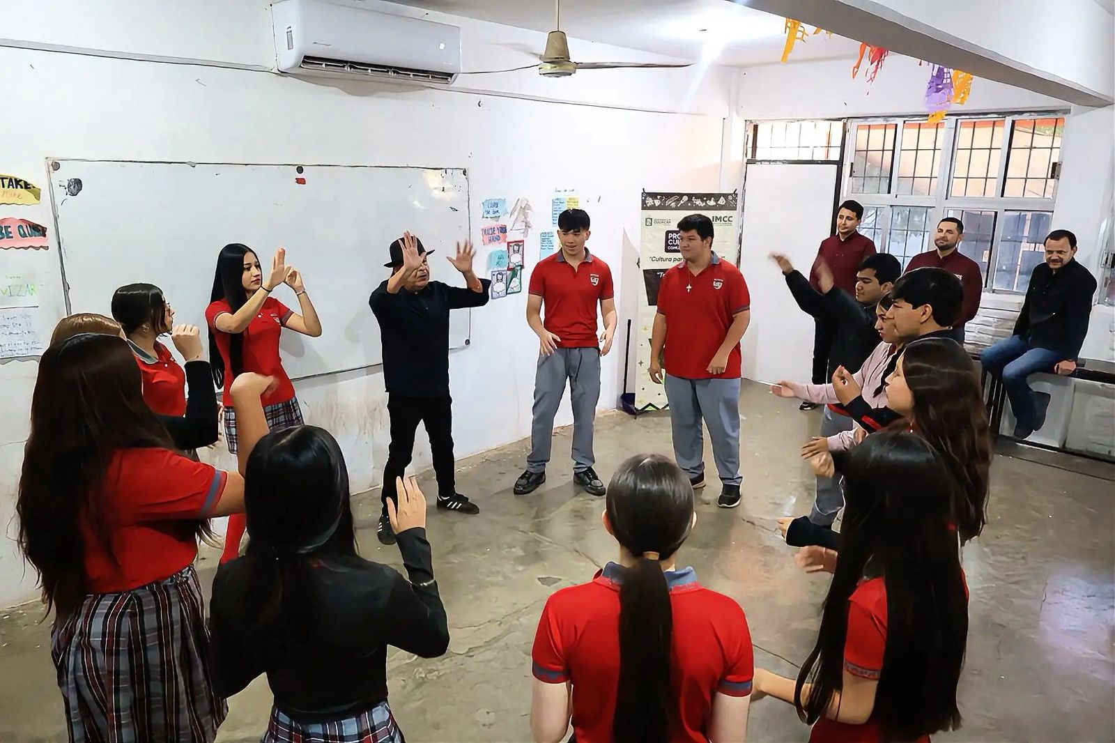 Taller de actuación organizado por el Instituto Municipal de Cultura Culiacán.