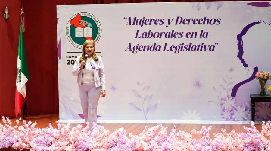 María Teresa Guerra Ochoa participa en la conferencia “Mujeres y derechos laborales en la agenda legislativa”