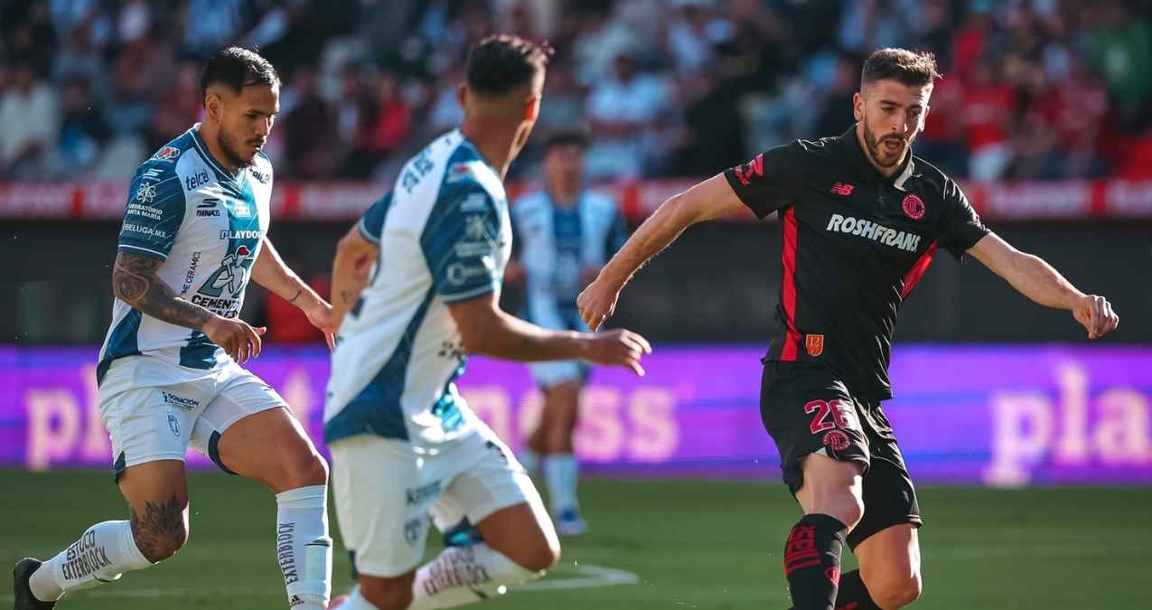 Toluca y Pachuca empataron 1-1 este domingo en Liga MX