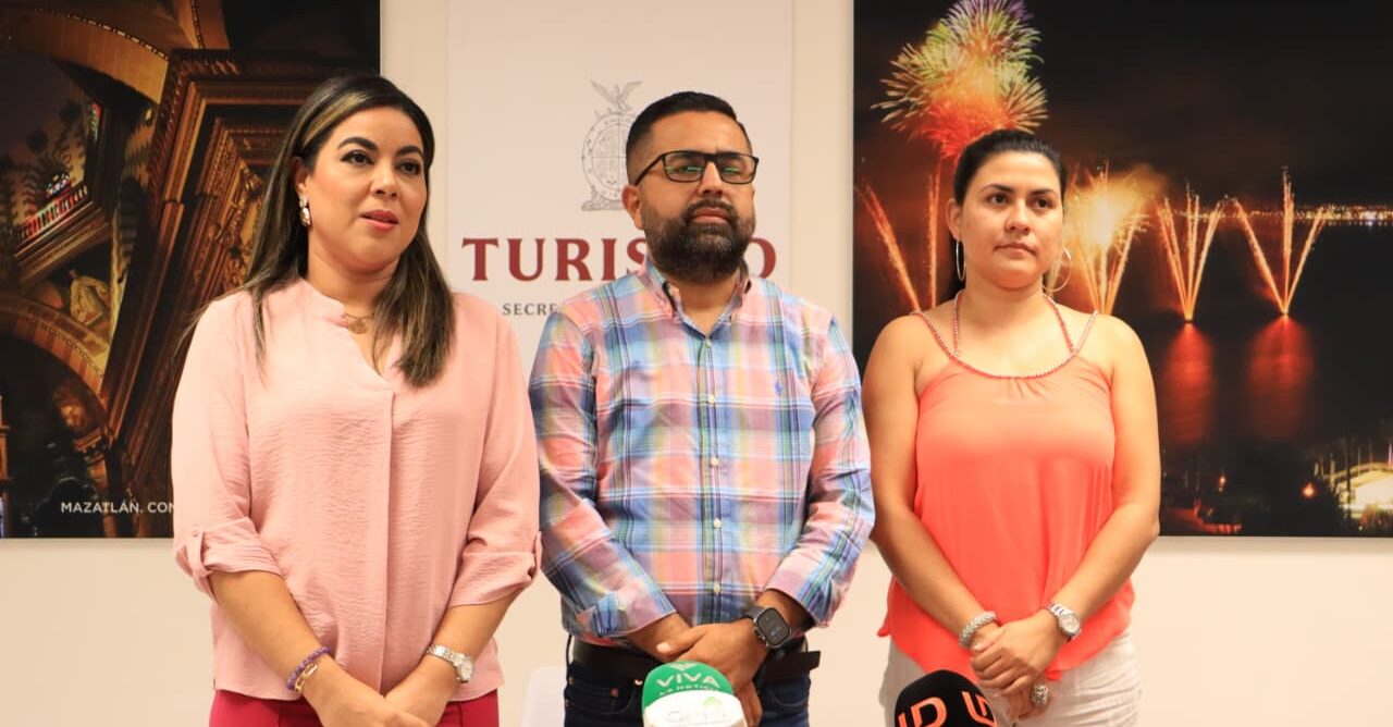 Conferencia de prensa con Turismo en Mazatlán