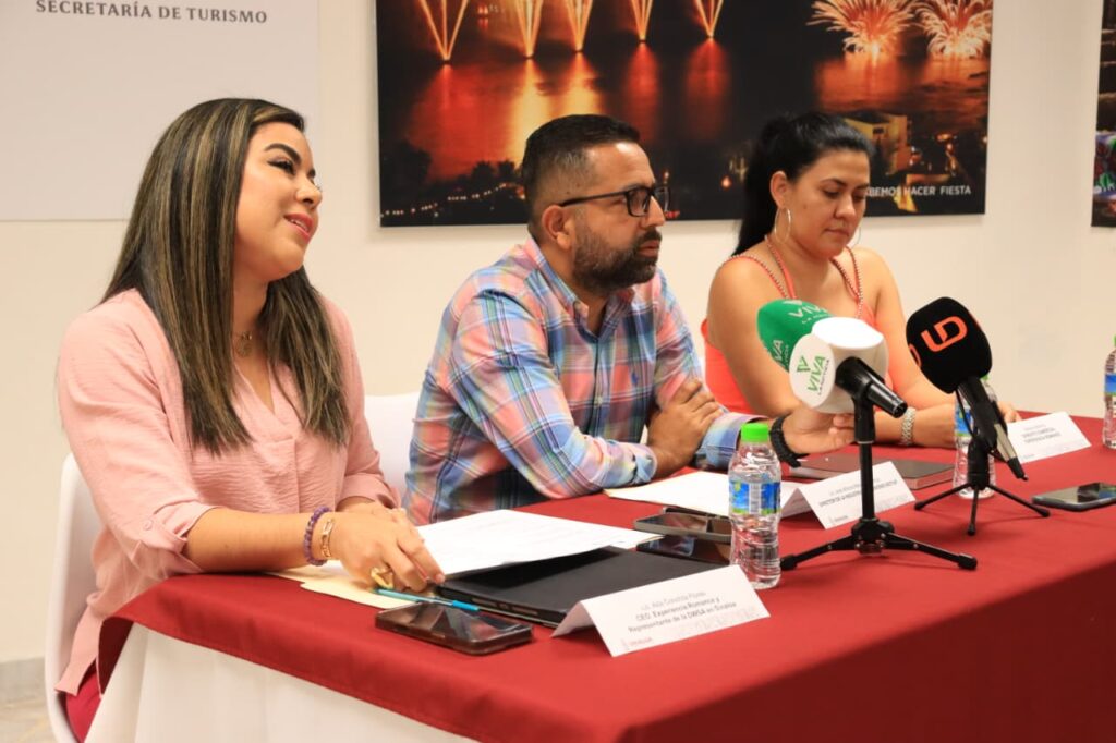 Conferencia de prensa con Turismo en Mazatlán