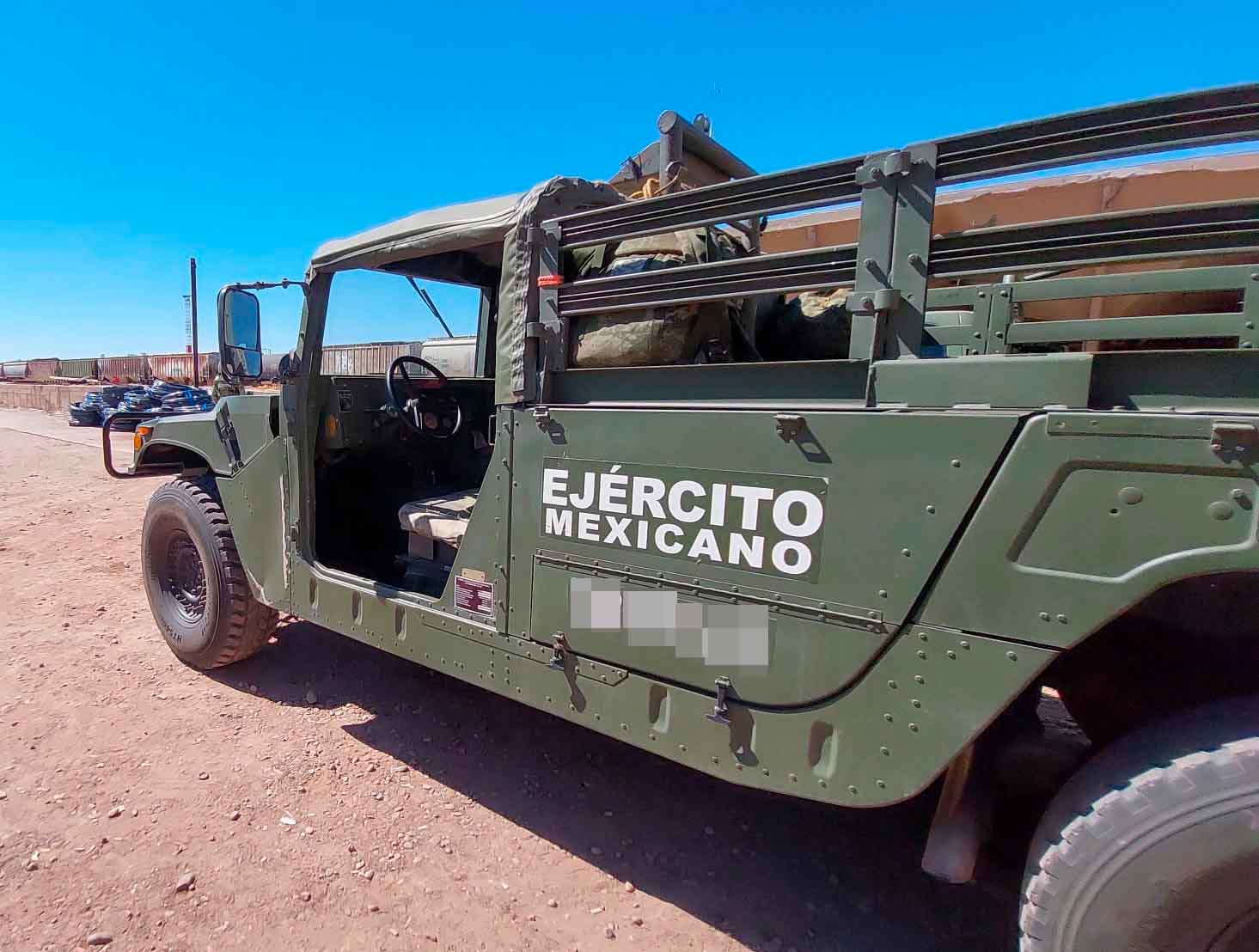 Unidad del Ejército Mexicano en el norte de Sinaloa