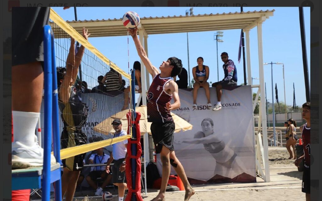 Las delegaciones de Sinaloa lograron una destacada participación en las disciplinas de beisbol 5 y voleibol de playa